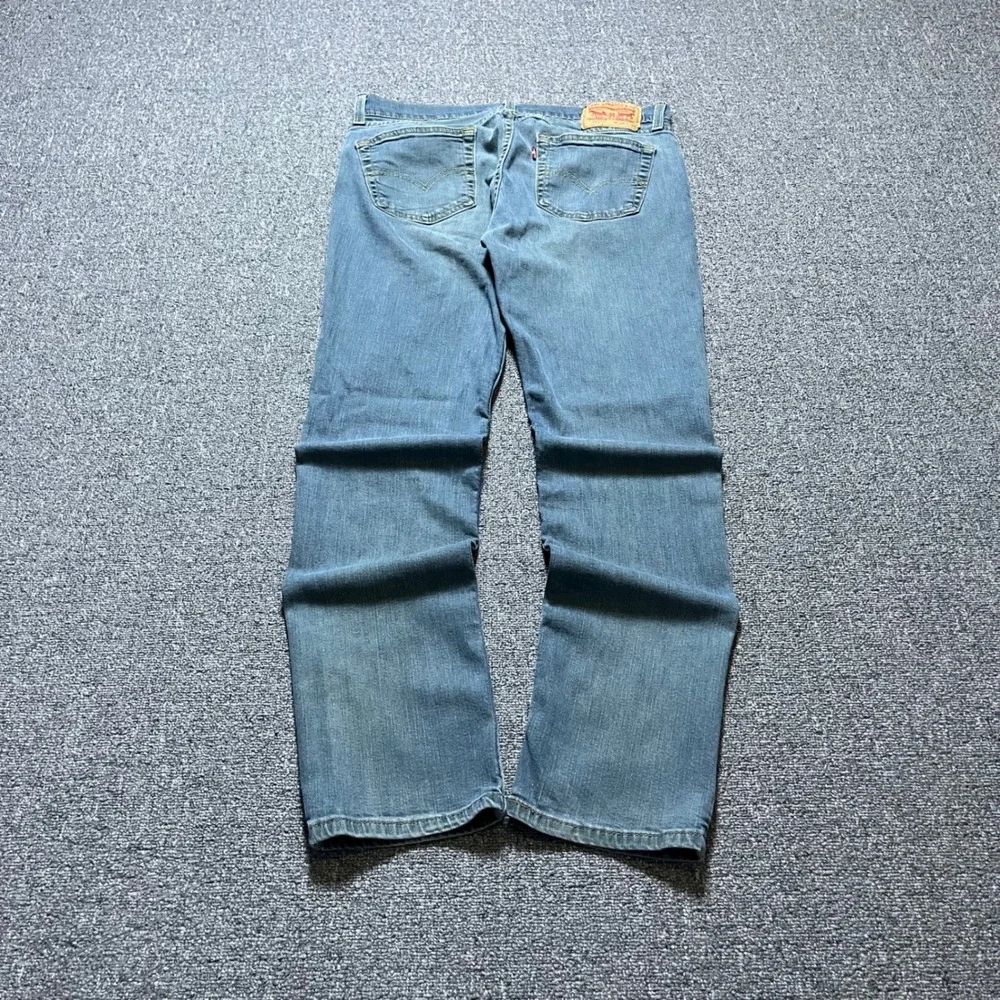 Levi's 511 Slim Fit Jeans W34 L32 Blue Denim Faded Casual Medium Wash